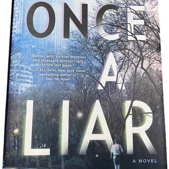 Once a liar hardback book by A.F. Brady - Picture 2 of 6